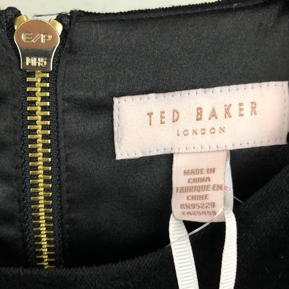 NWT Ted Baker Velvet Celeena Queen Bee Dress - Picture 7 of 8